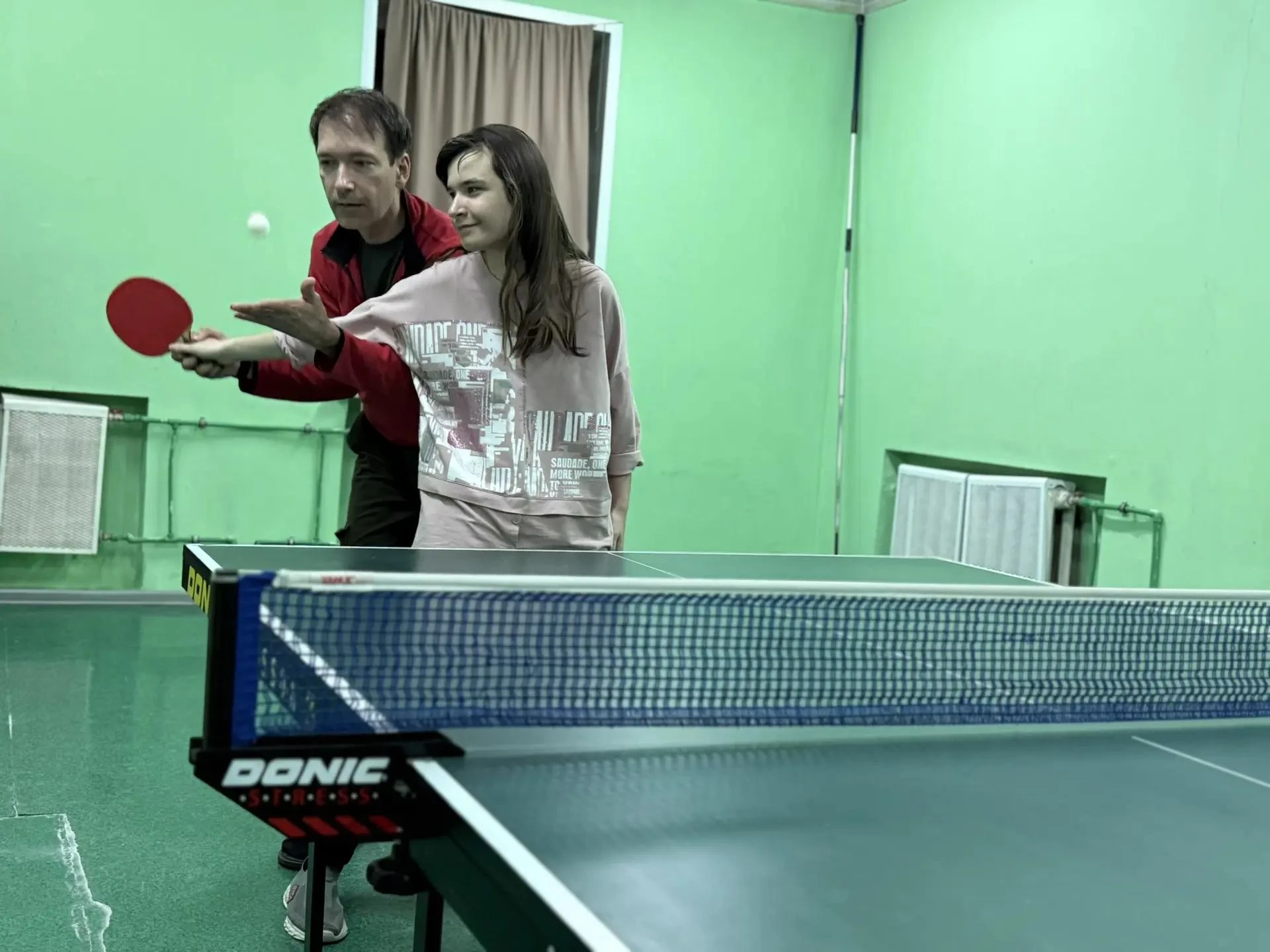 🏓 Папин топс, дочкина улыбка: как это было!