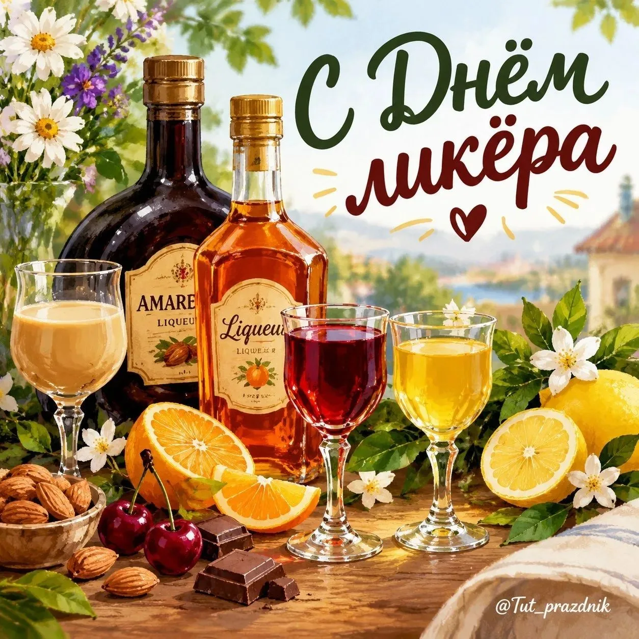 🍸 16 октября — День ликёра 🍫