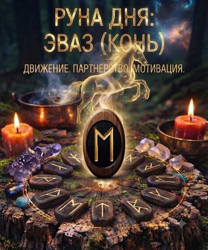 Руна дня 14 октября: Эваз (Ehwaz)