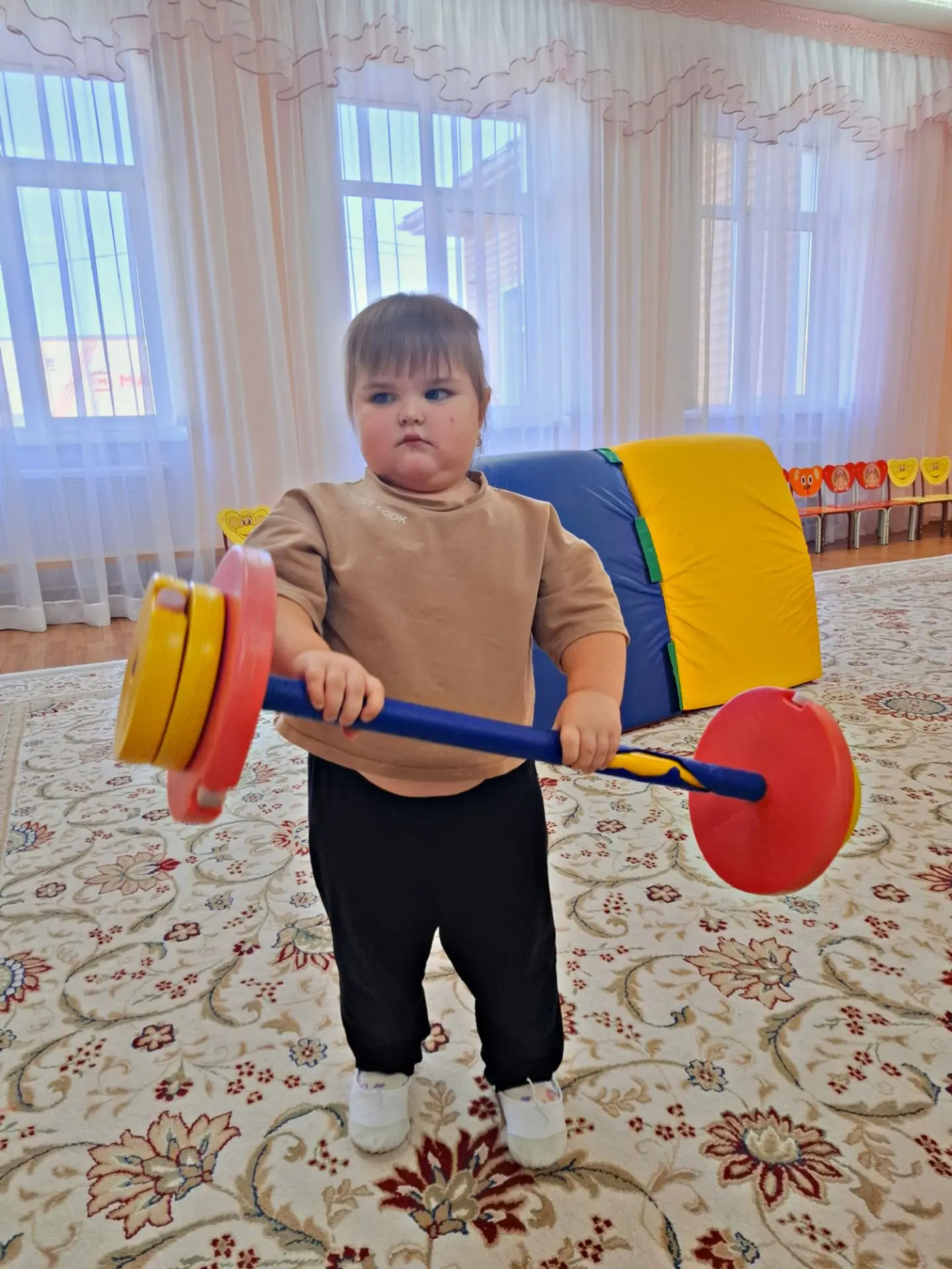 Занятия физической культурой в младшей группе «Солнышко».☀️