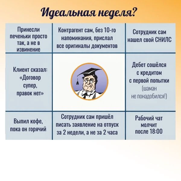 🎉Ура, пятница! Предлагаем сыграть в профессиональное бинго «Идеальная неделя»))