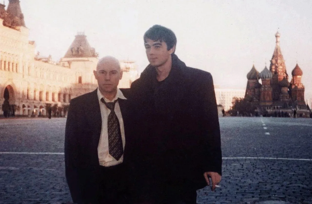 На съемках кинофильма «Брат 2», 1999 год.