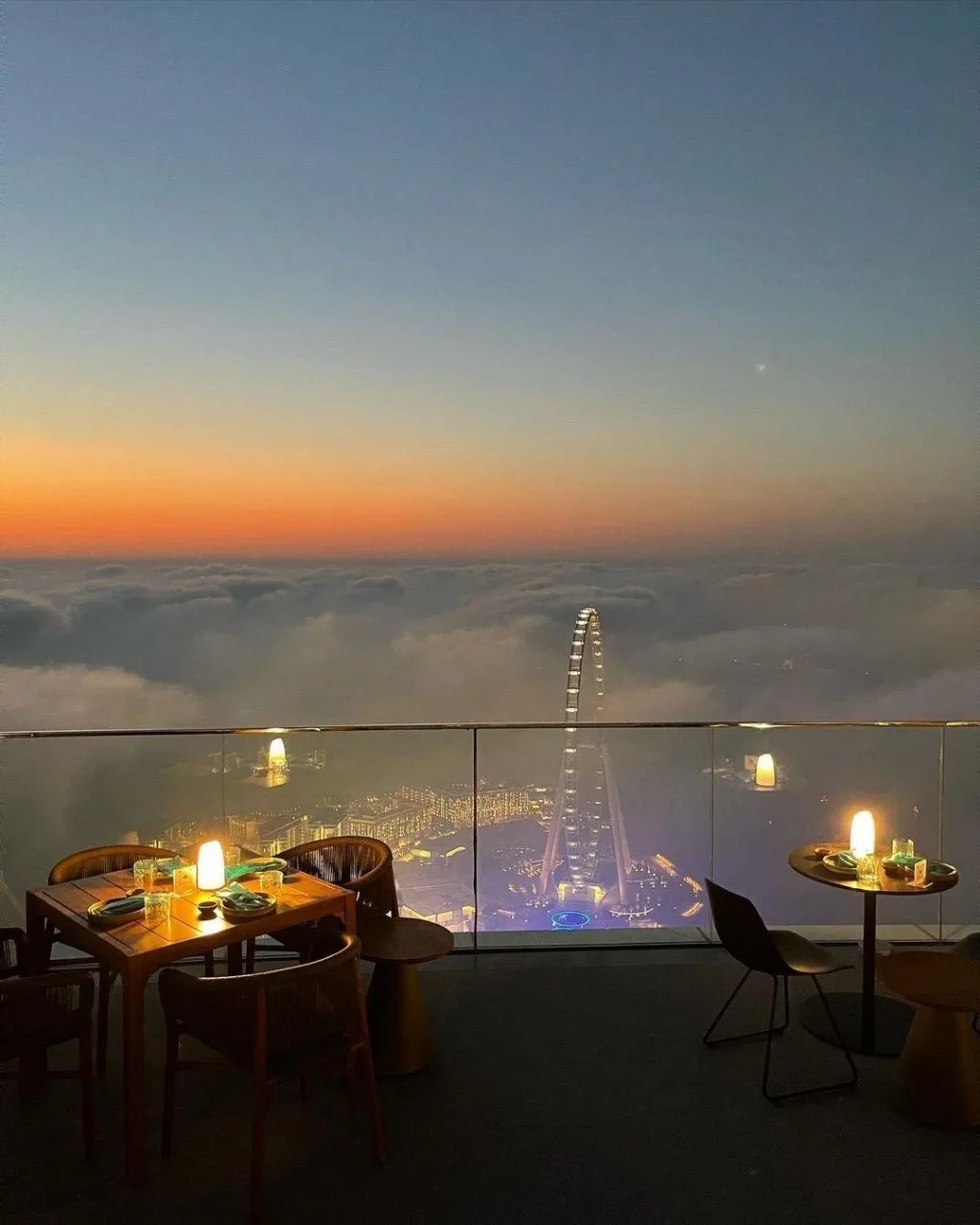 Крыша на облаках в Дубае ☁️
