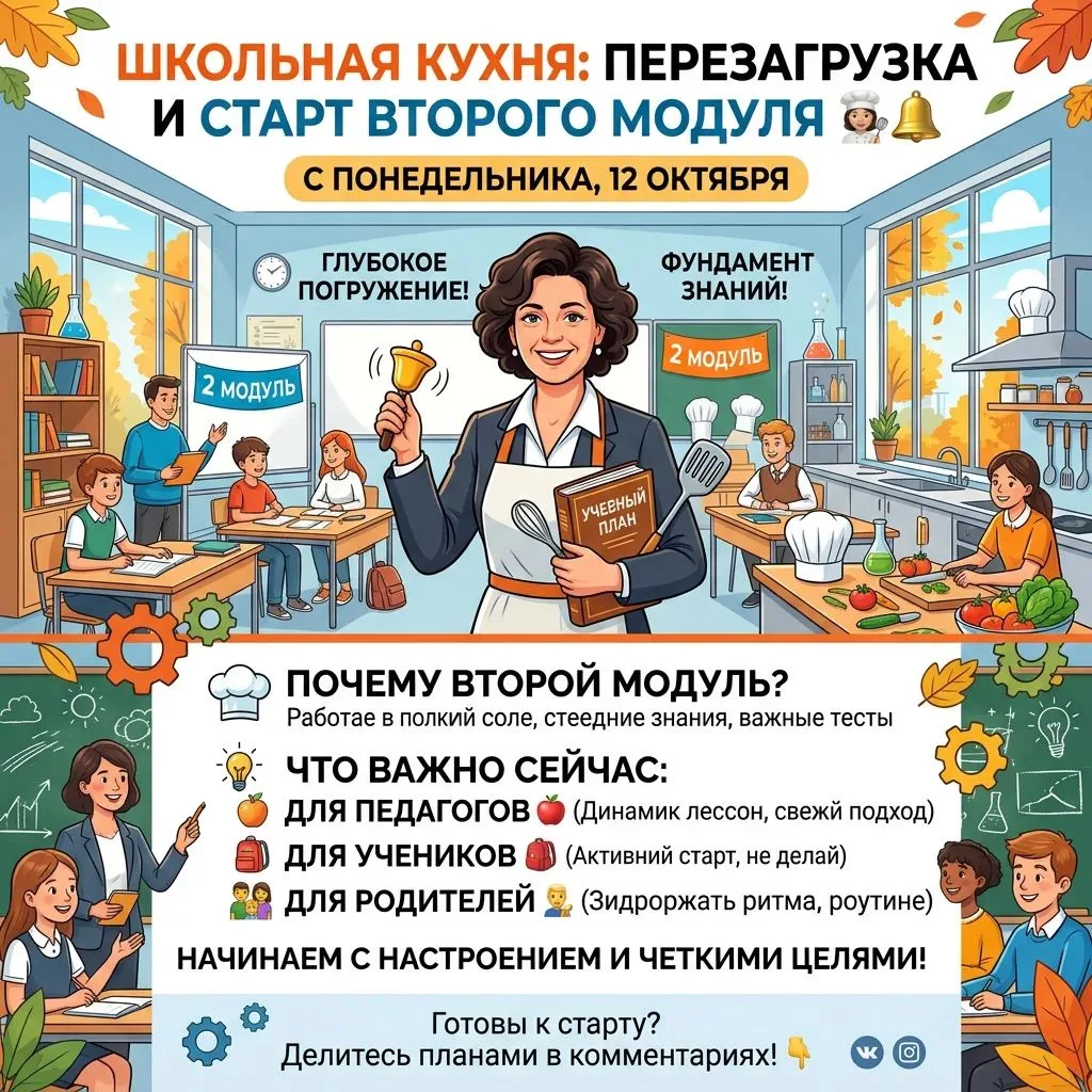 Внимание: открываем второй учебный модуль! 🔔