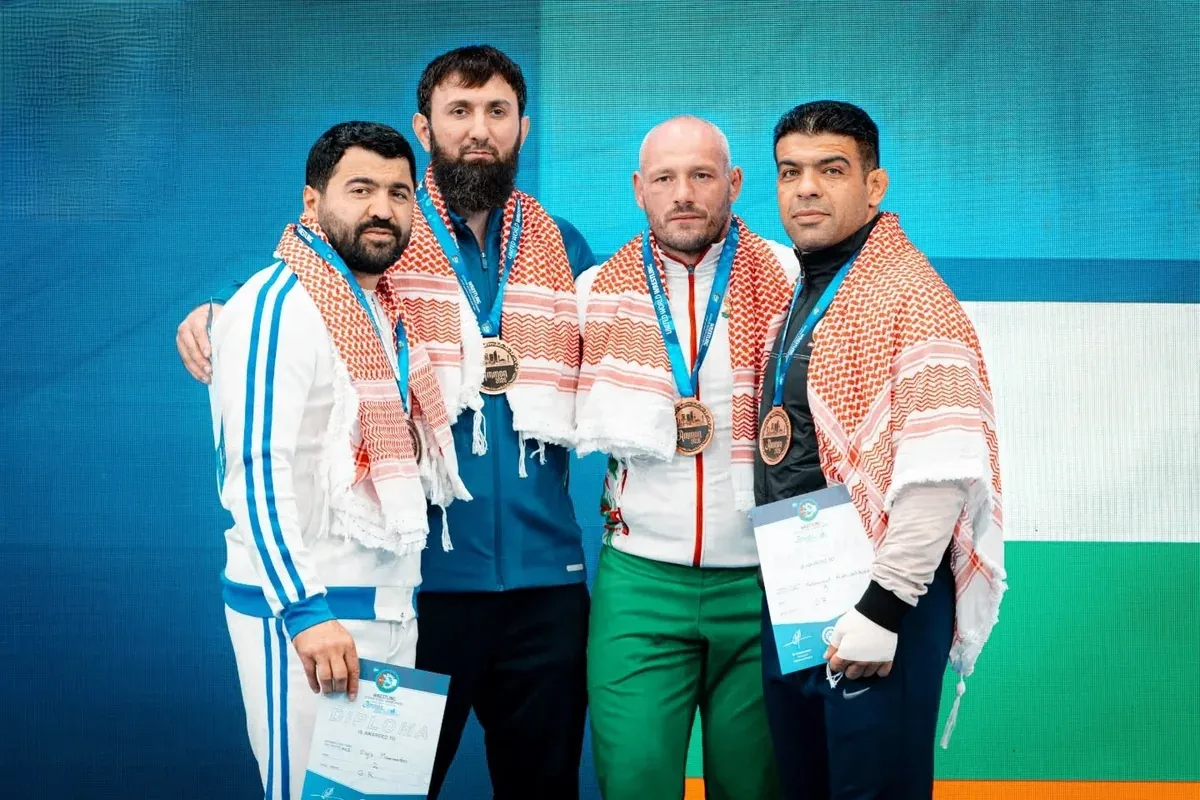🇦🇿 Азербайджанские борцы завоевали серебро на чемпионате мира в Иордании.