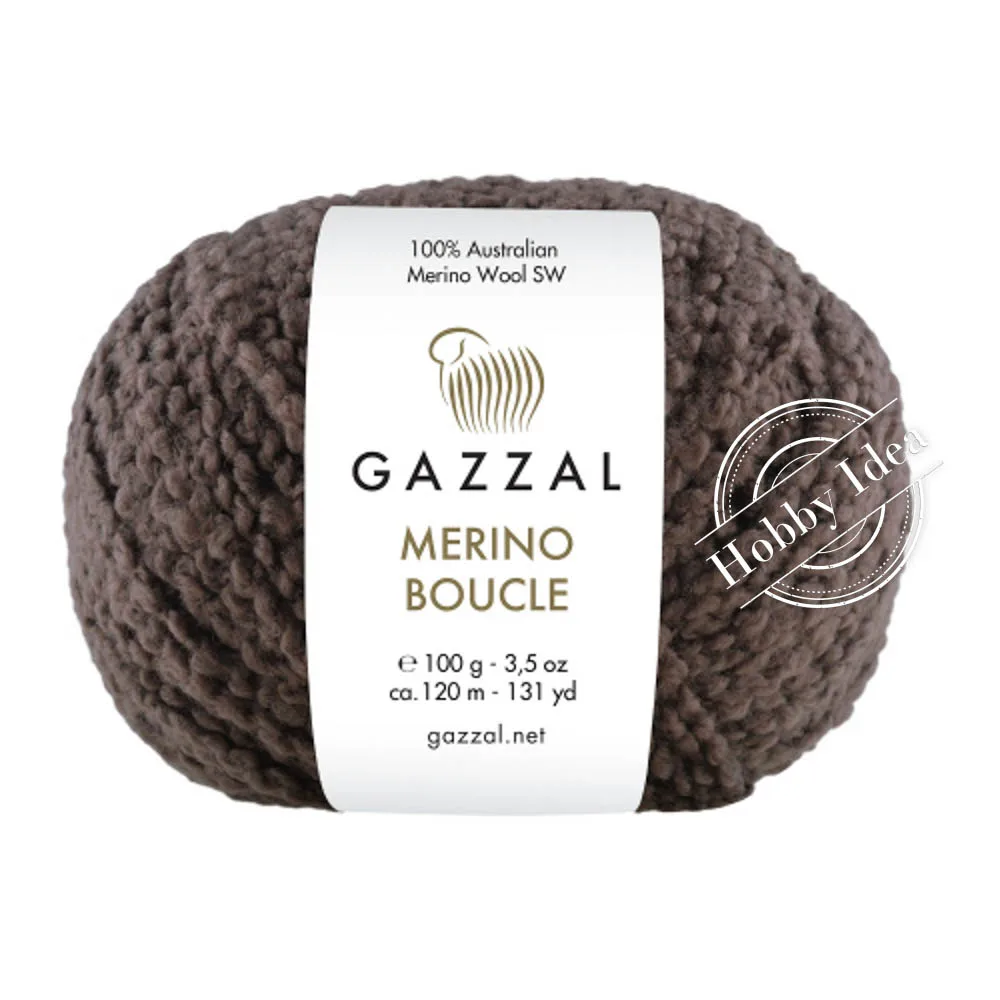 Пополнили палитру Gazzal Merino Boucle 🌿