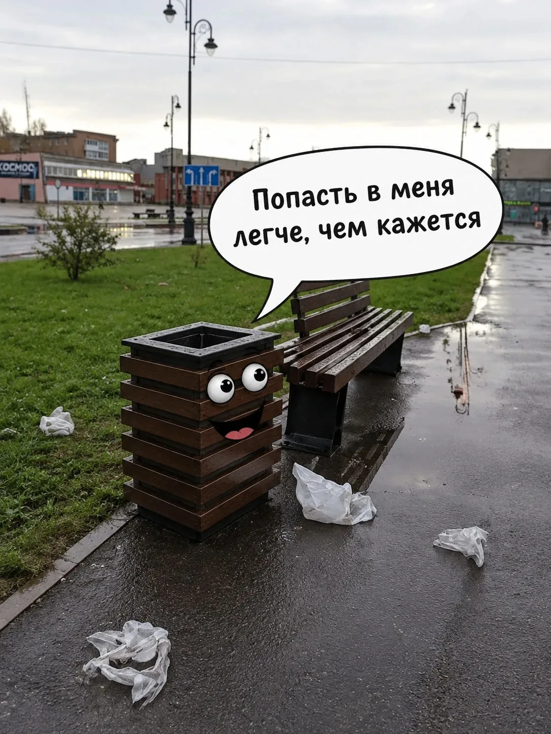 Чистота в городе — забота не только администрации и коммунальных служб, но и наше общее...