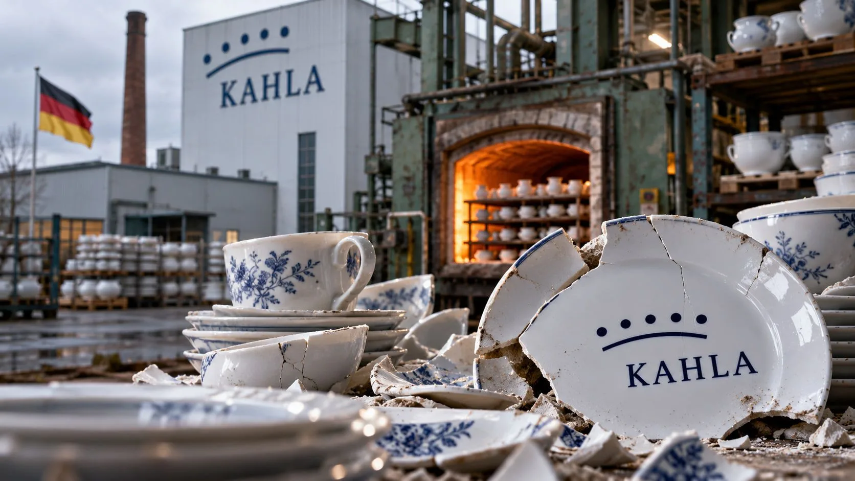 После 182 лет конец производства фарфора в Кахле