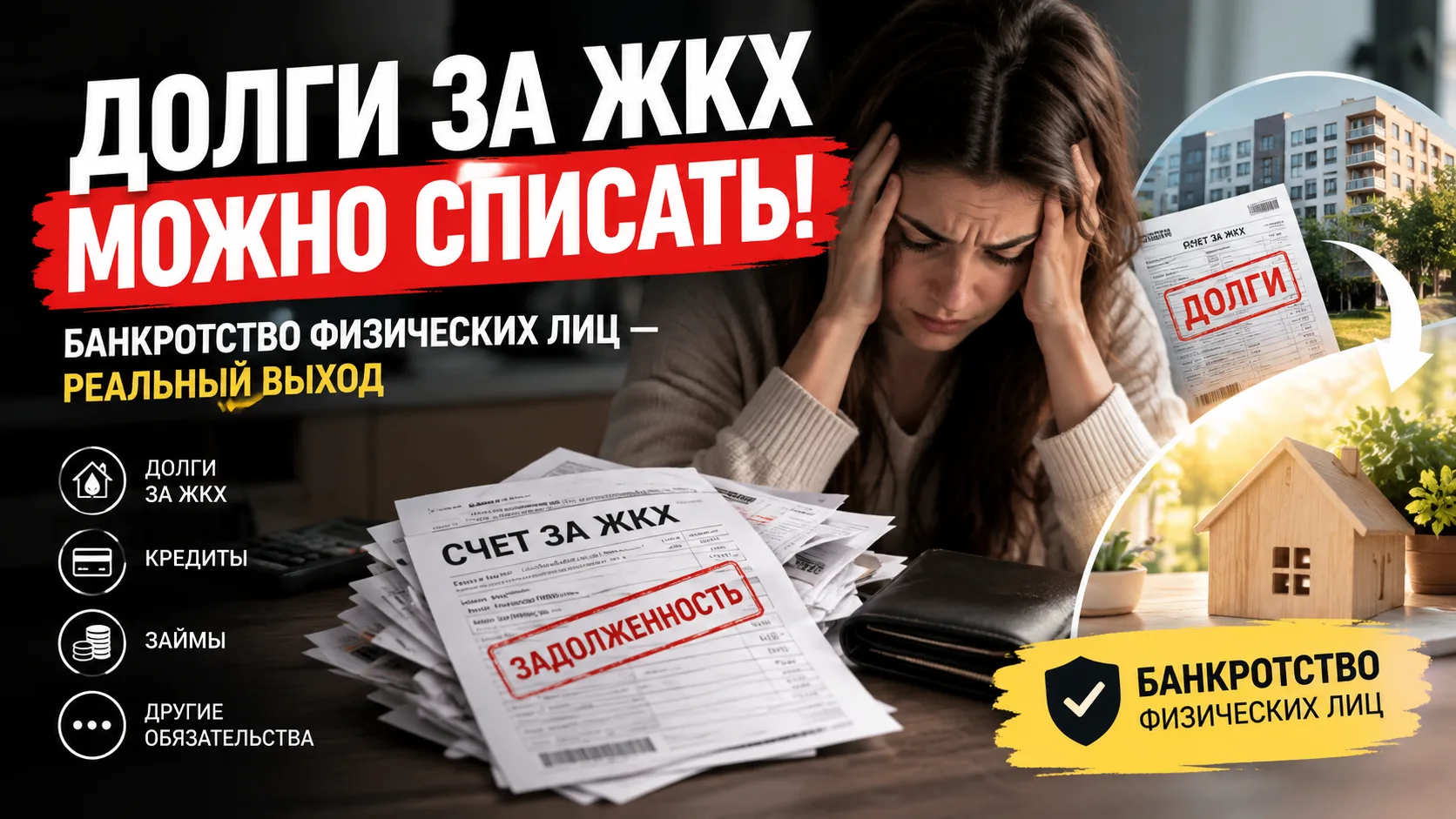 🏠 Долги за коммунальные услуги могут расти незаметно. Сначала появляется небольшая зад...