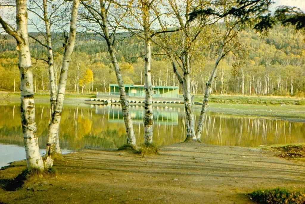 1977 осенний парк Южно-Сахалинска.