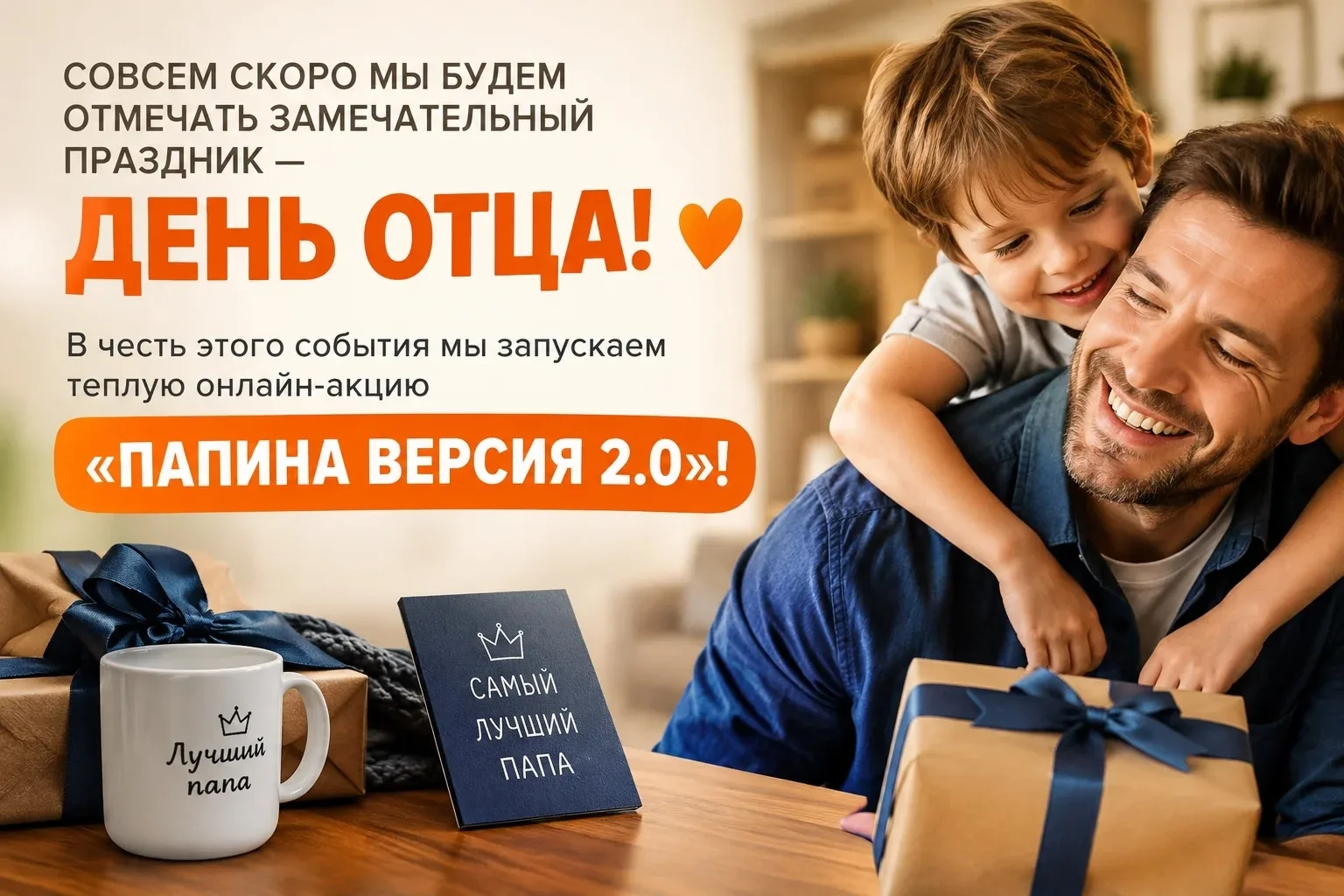 🧡 СОВСЕМ СКОРО МЫ БУДЕМ ОТМЕЧАТЬ ЗАМЕЧАТЕЛЬНЫЙ ПРАЗДНИК — ДЕНЬ ОТЦА! 🧡