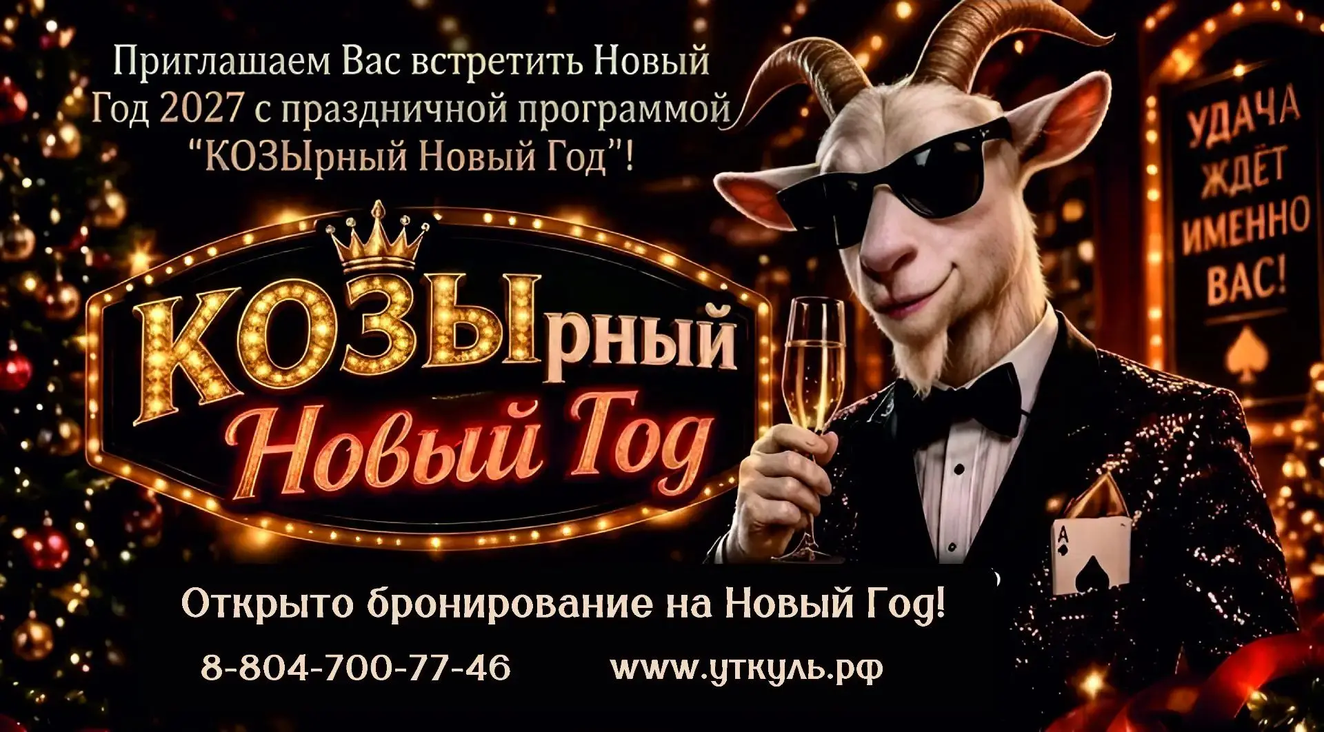 Друзья,  уже открыто бронирование на новый год!
