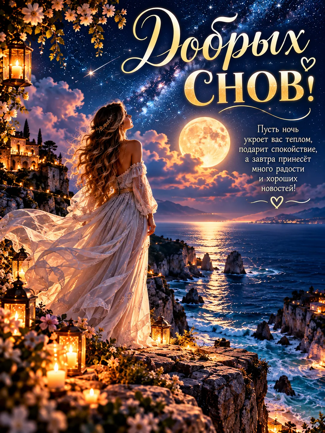 🌙✨ Добрых снов, мои дорогие! 💖