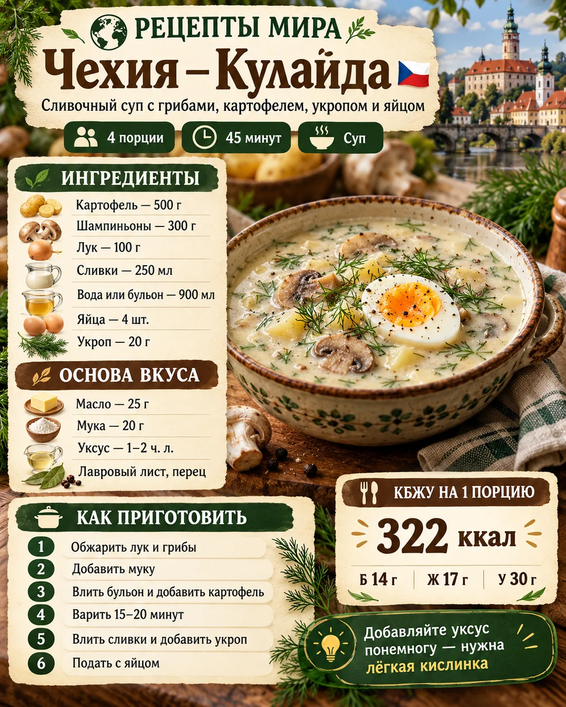 🌍 РЕЦЕПТЫ МИРА