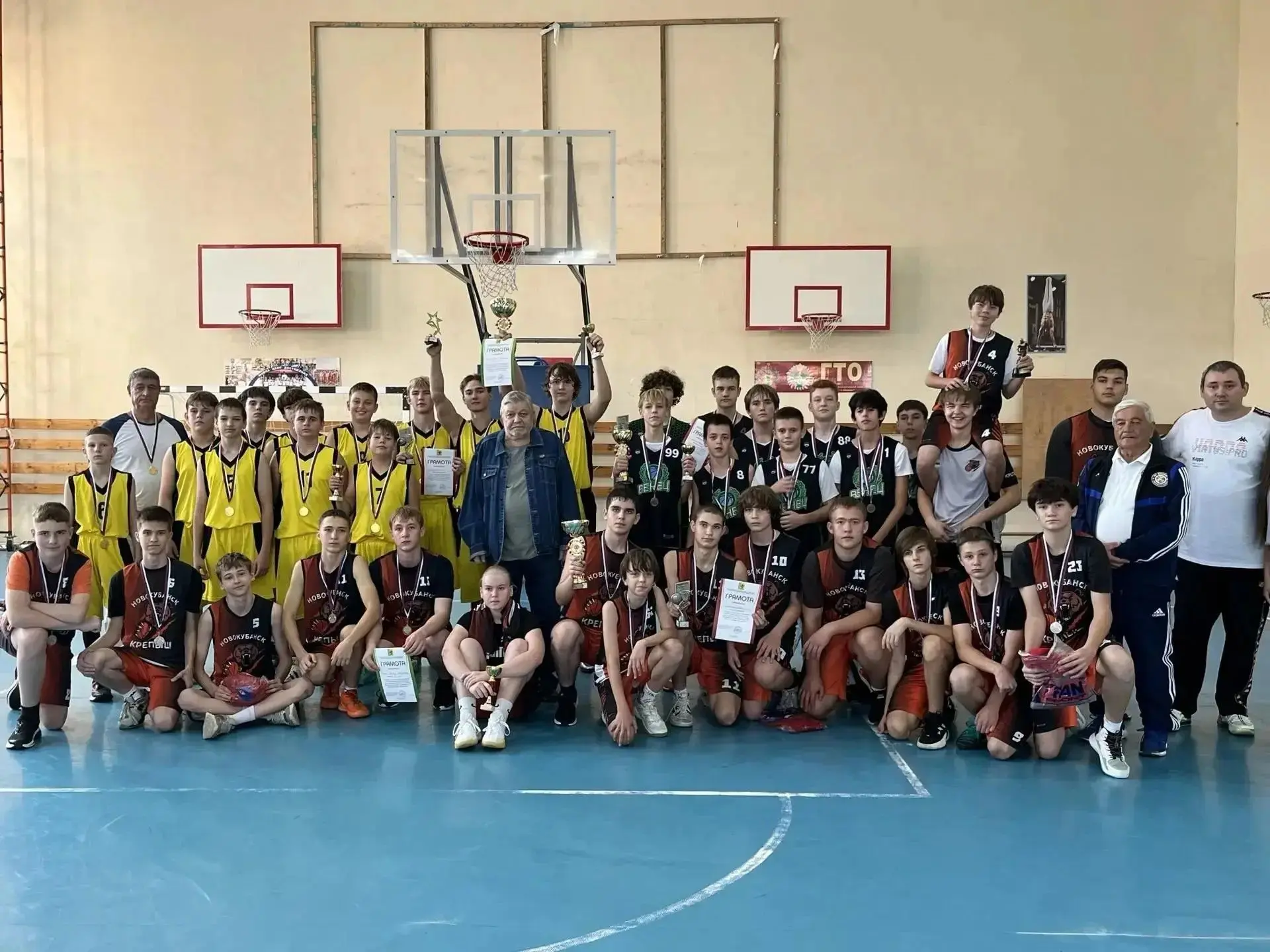 🏀 В городе Новокубанске прошел традиционный ежегодный баскетбольный турнир на Кубок За...