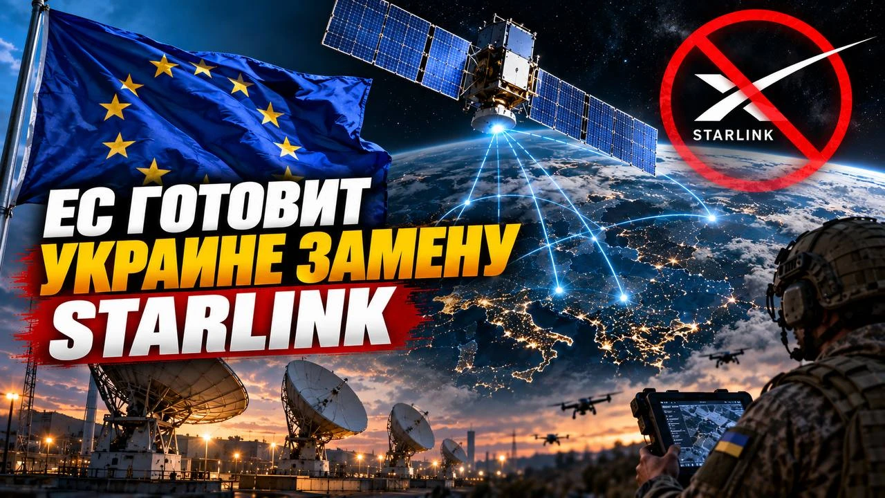 🇪🇺 ЕС готовит Украине замену Starlink, но сомнительную