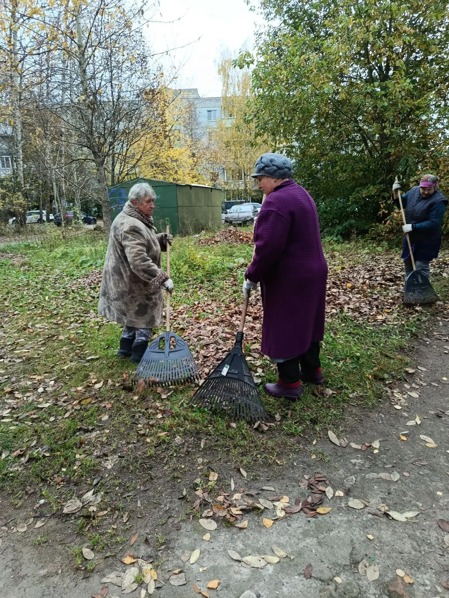 🍂 Городской субботник — и наш детский сад в строю! 🍂