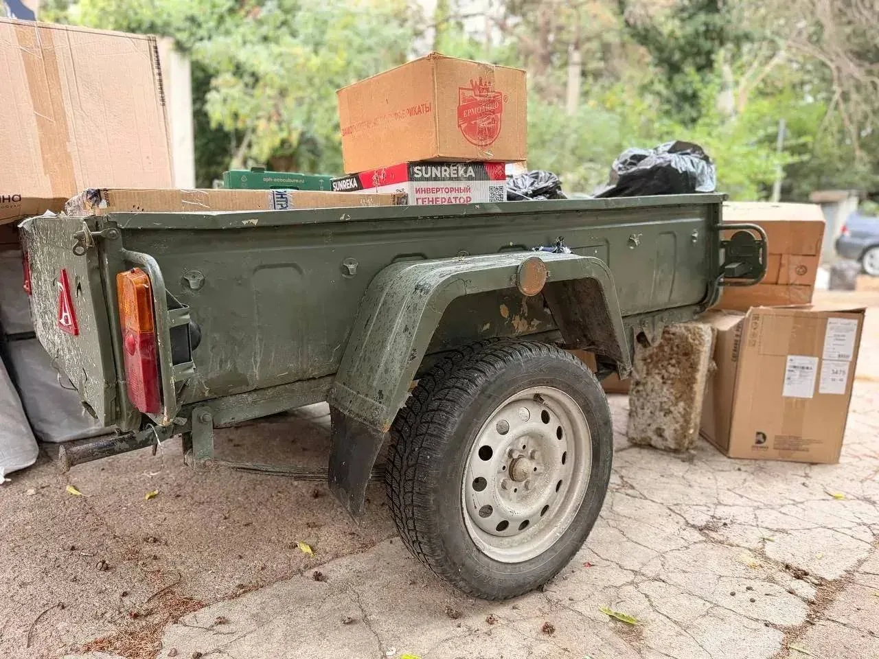 📦 Автомобиль, генератор и тёплые вещи: на Херсонское направление отправили крупный гум...