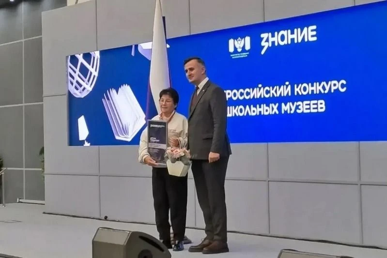 ✅ Педагог-организатор и руководитель школьного музея Татановской школы Надежда Насекина...