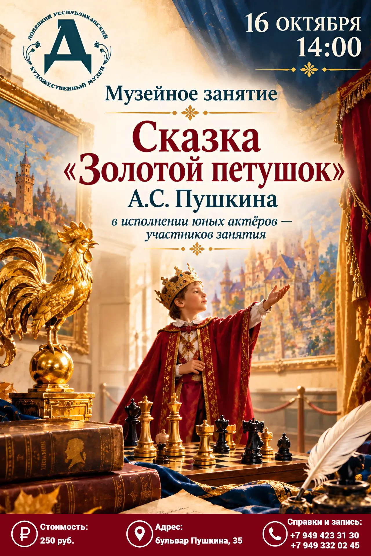 О ПУШКИНЕ В МУЗЕЕ.