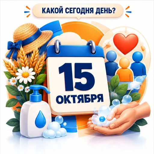 📅 15 октября — какой сегодня день?