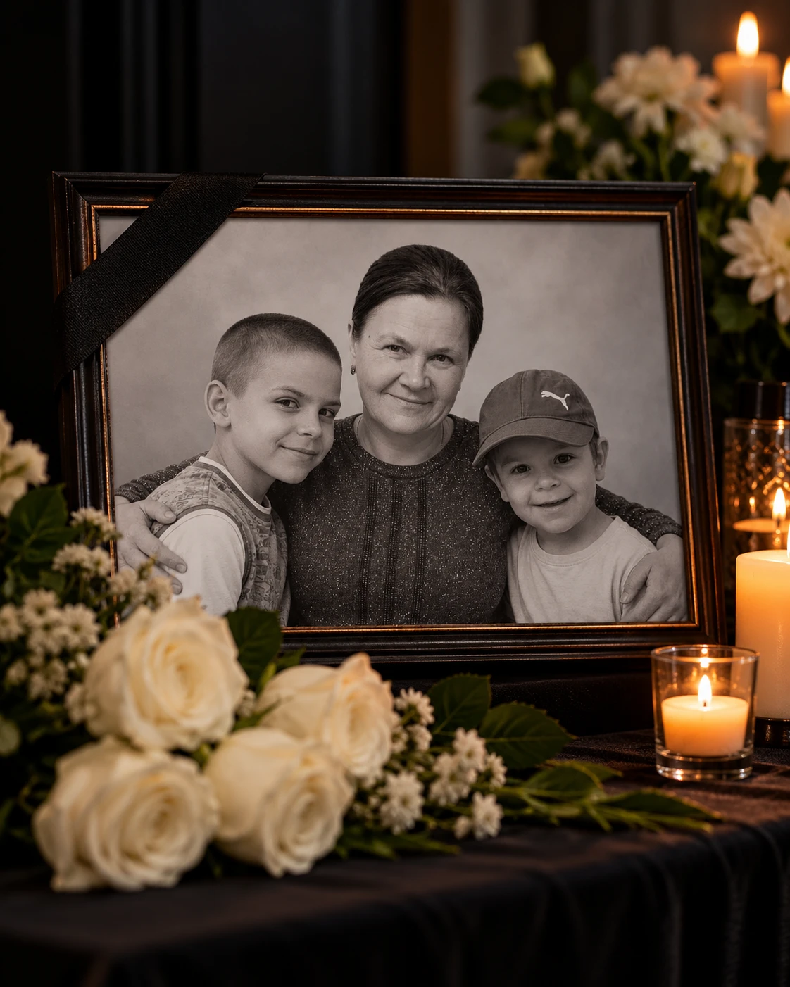 🕯 В Комсомольске простятся с матерью и двумя сыновьями, погибшими при пожаре