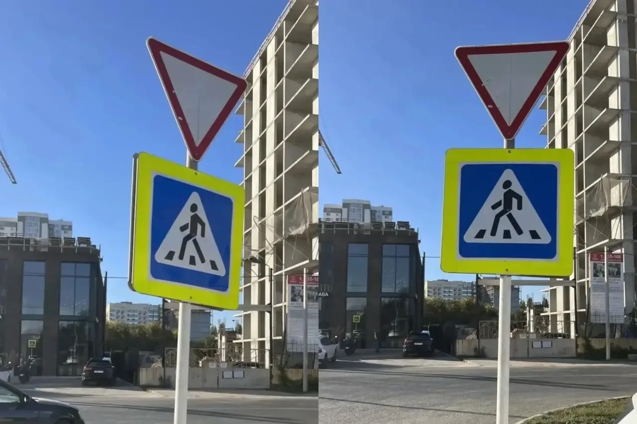 🚧МКУ «Городское хозяйство» приводим знаки дорожного движения в нормативное состояние