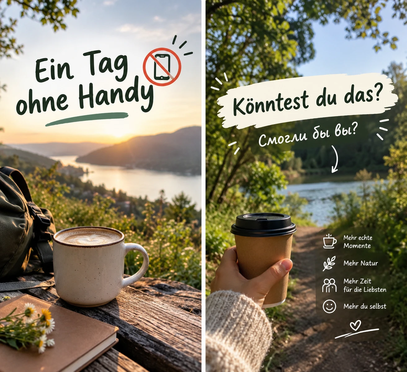 📵 Ein Tag ohne Handy