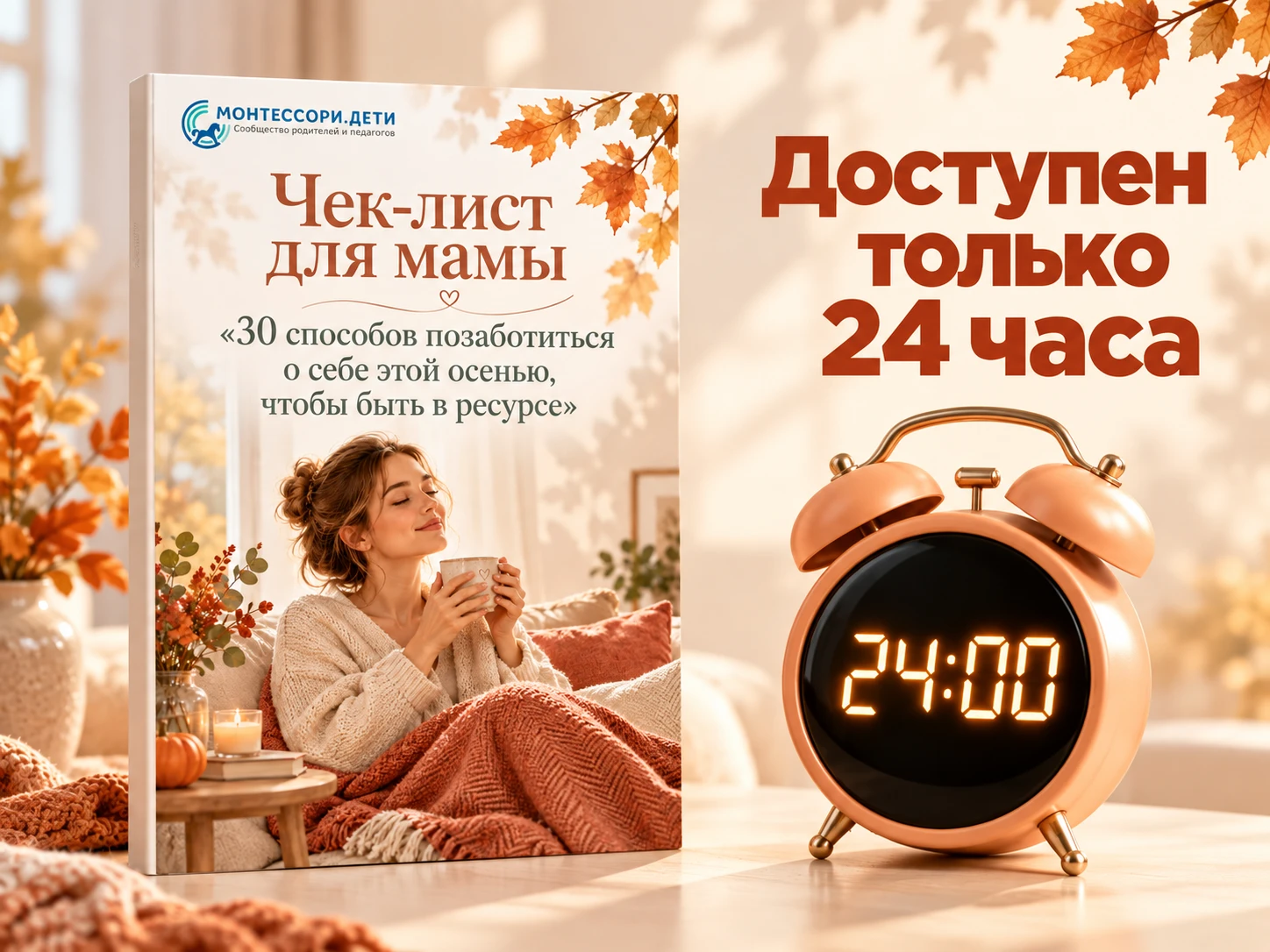 🎁 Для мам малышей: 30 способов заботы о себе сегодня, завтра, в ноябре