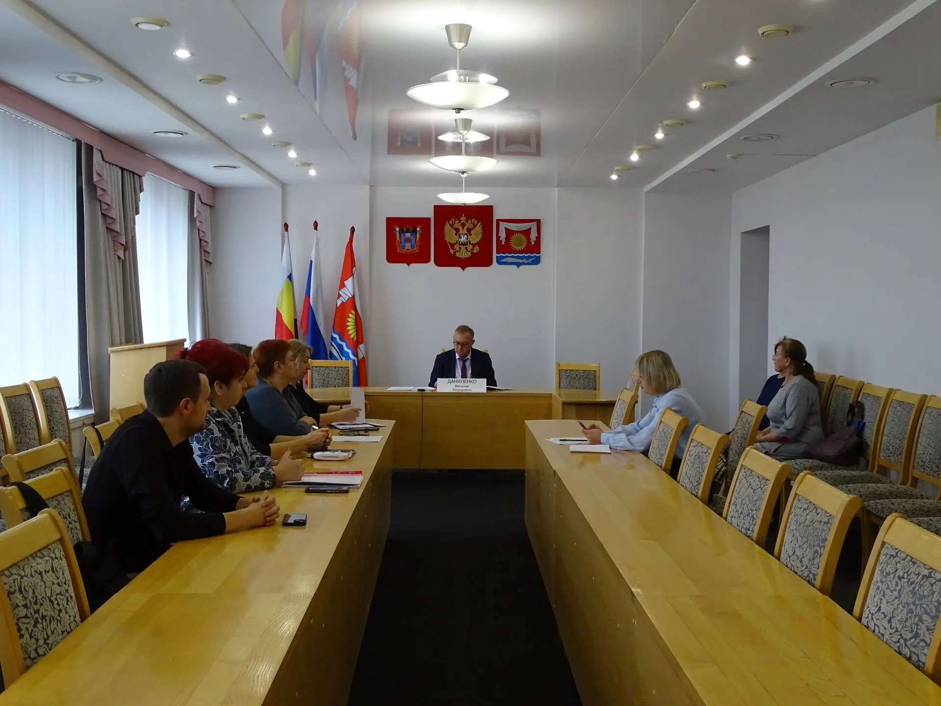 ✅Сегодня провёл личный приём жителей Неклиновского района.
