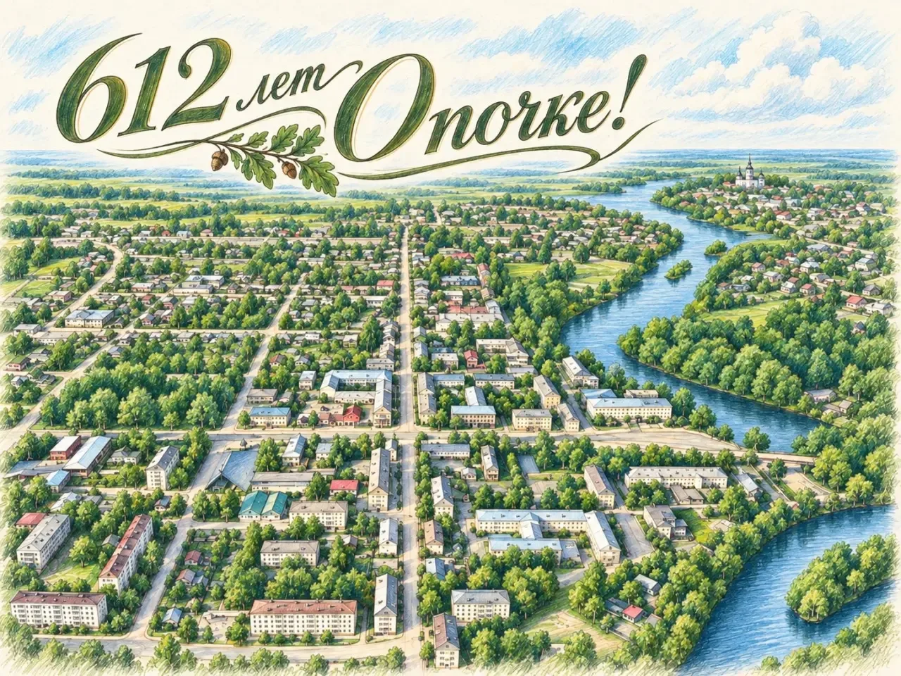 612 лет Опочке!