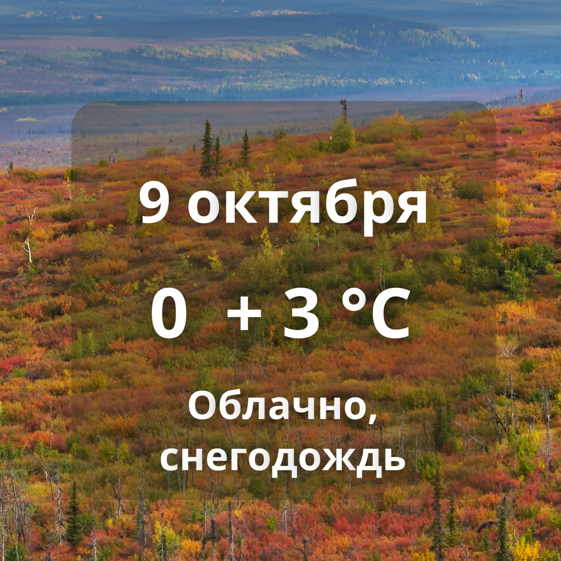 🌨Погода в Аксарке на сегодня
