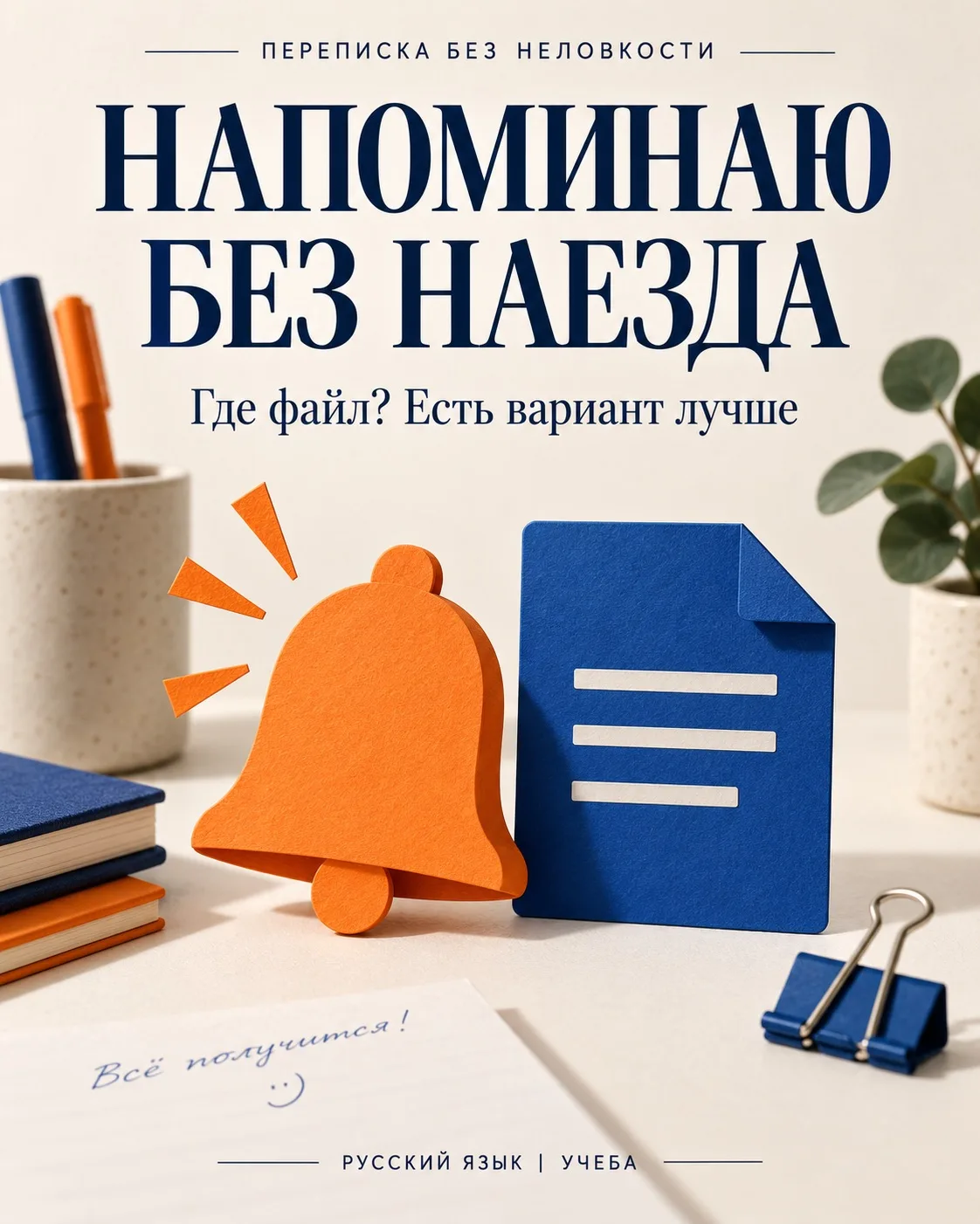 Как напомнить о файле без «Ну где?»