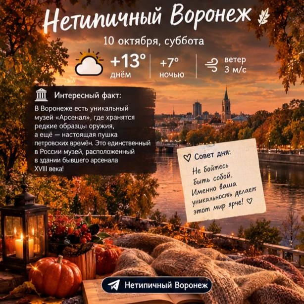 🍂 Доброе утро, Воронеж!