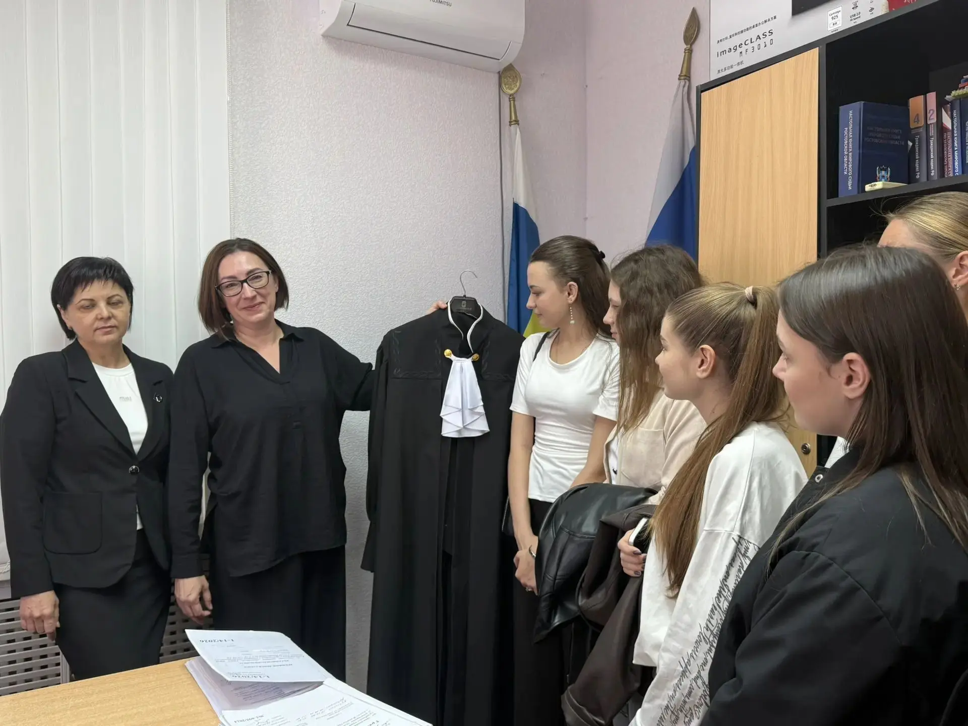 ⚖️ Студенты-юристы в гостях у мировых судей Сальского района