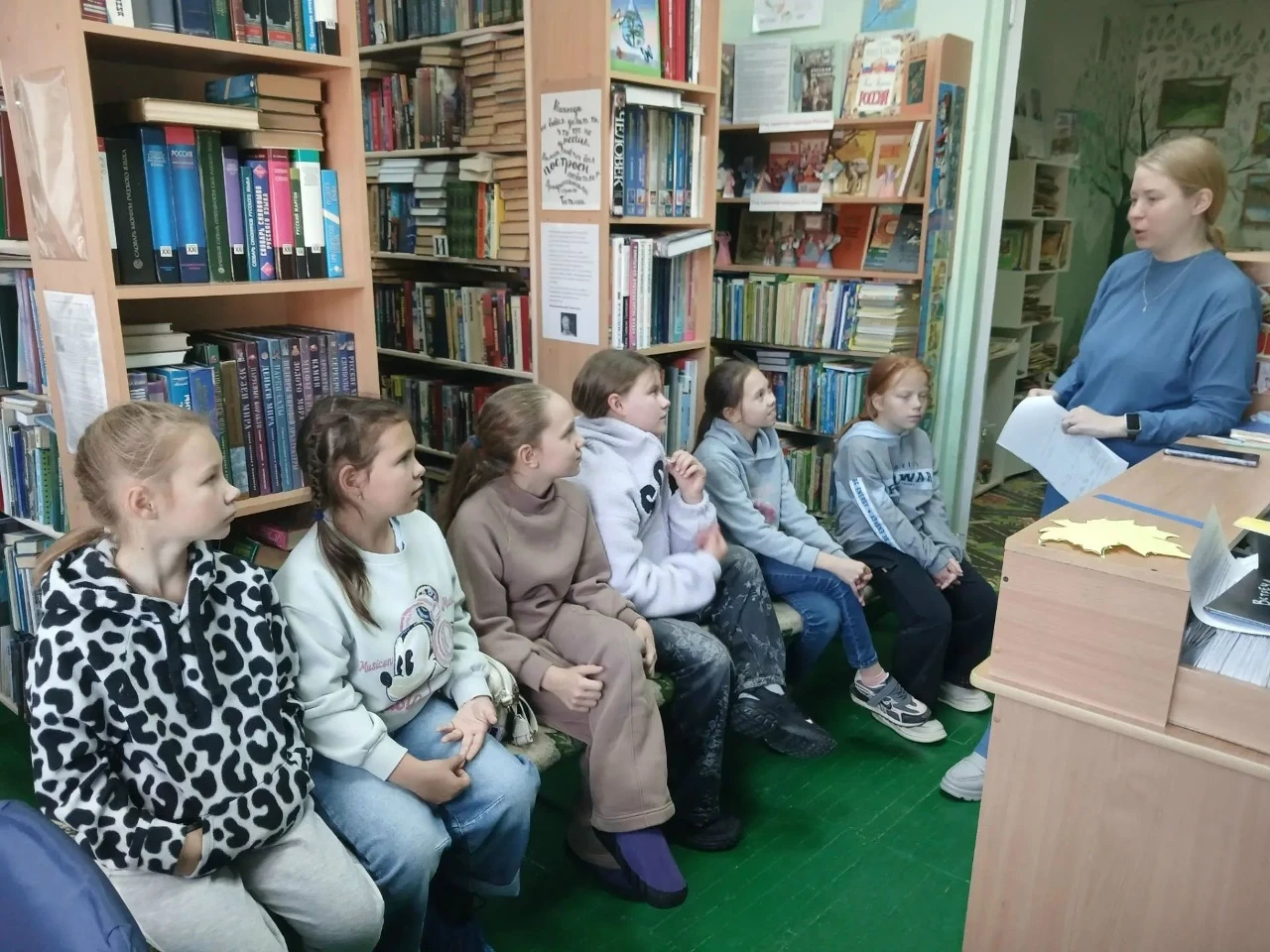 Про приметы и суеверия: Всероссийскую акцию «День чтения» поддержали в поселке Светлый