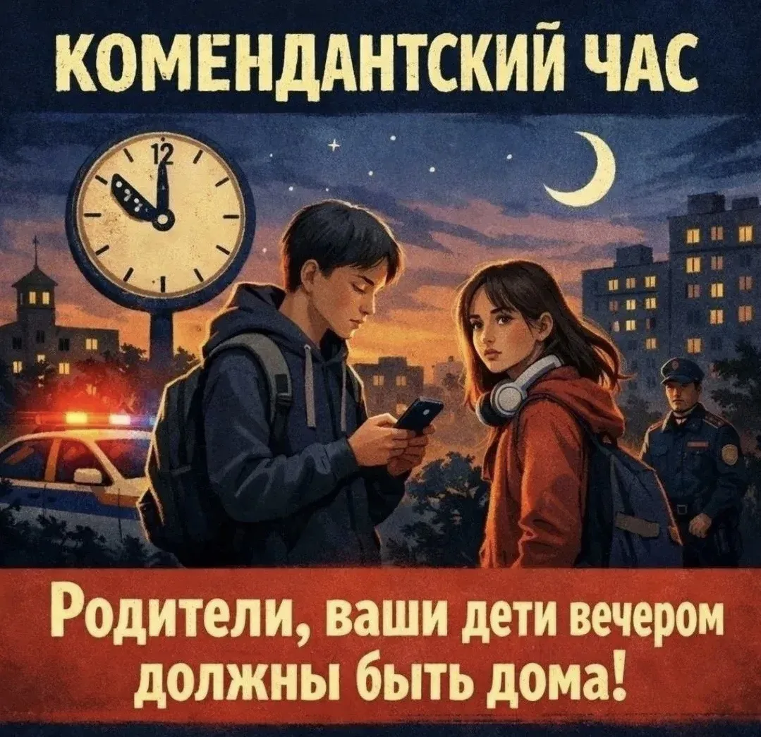 С началом октября в Иркутской области вступил в силу зимний период действия «комендантс...