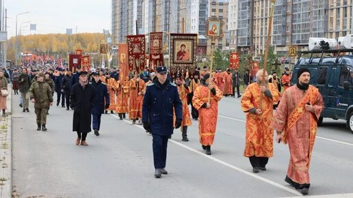 Более 20 тысяч человек собрал крестный ход в Челябинске