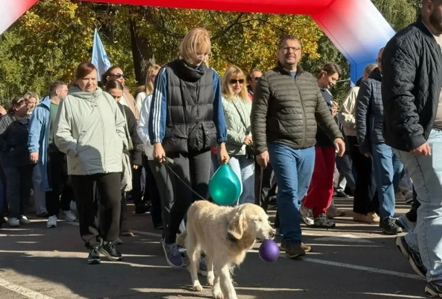 В Воронеже состоялась ежегодная акция «10 000 шагов к жизни», направленная на популяриз...