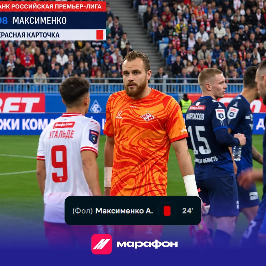 Максименко удалился на 24-й минуте, чтобы точно не пропустить матч МЮ vs «Тоттенхэм».