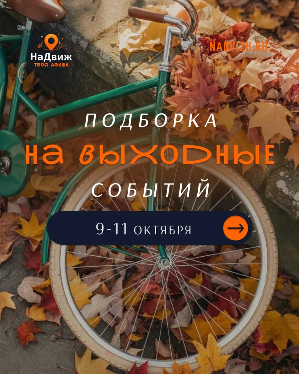 📌 ПЛАНЫ НА ВЫХОДНЫЕ? МЫ УЖЕ ВСЁ НАШЛИ ☀️