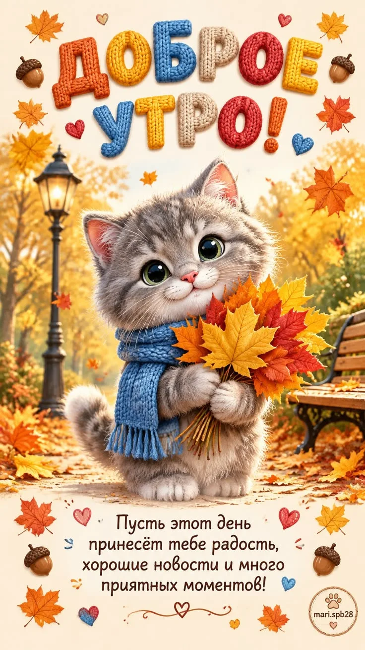 С добрым утром ☕🍂