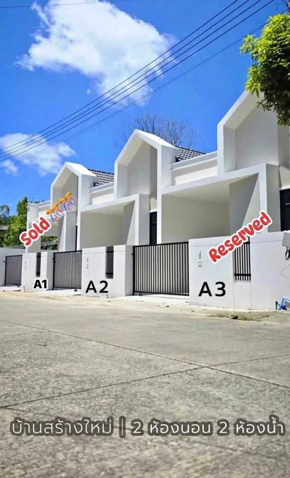 Новая вилла с 2 спальнями на продажу в Ко Кэо – Chao Fa Garden Home