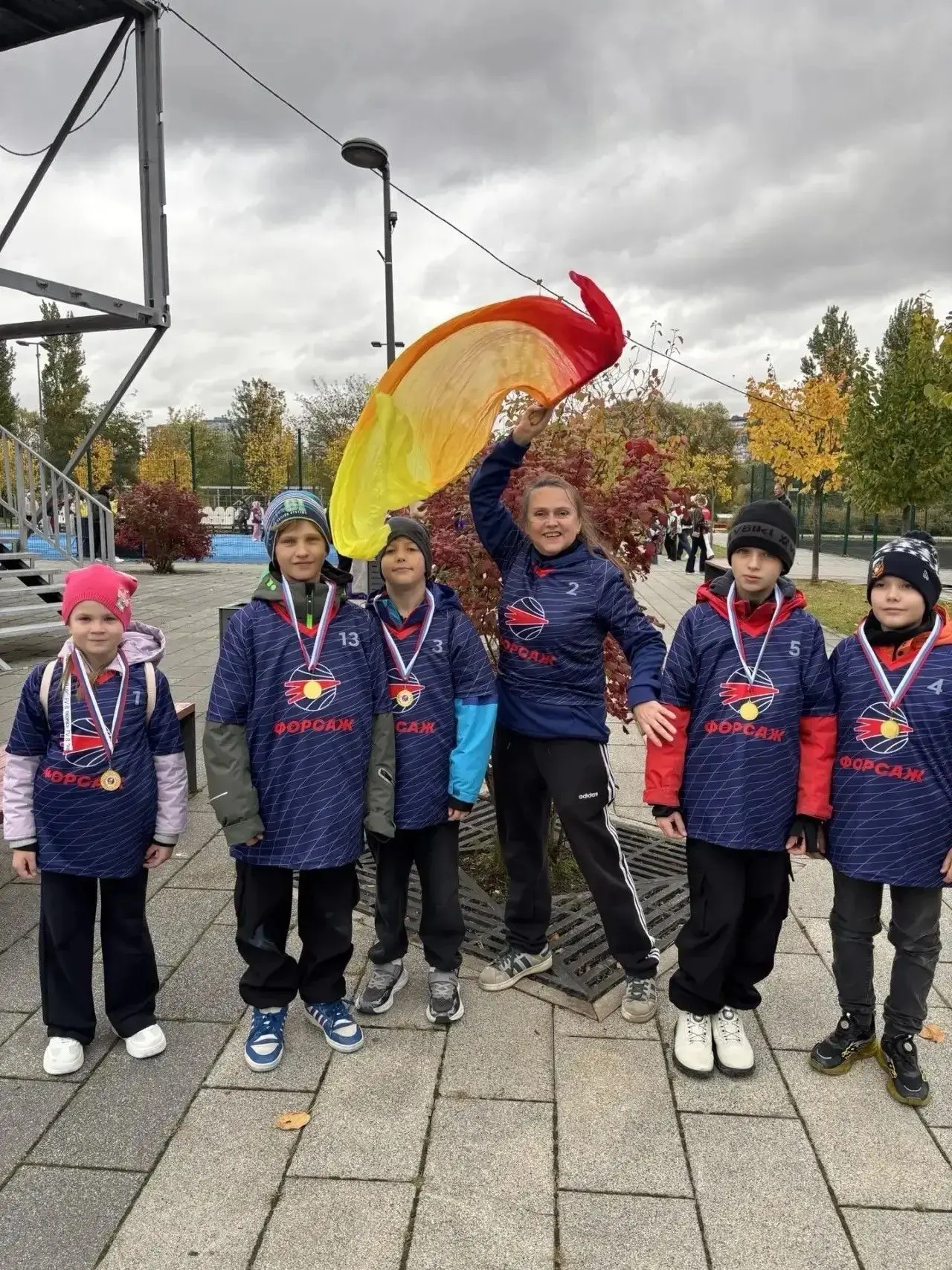Сезон по городкам открыт!