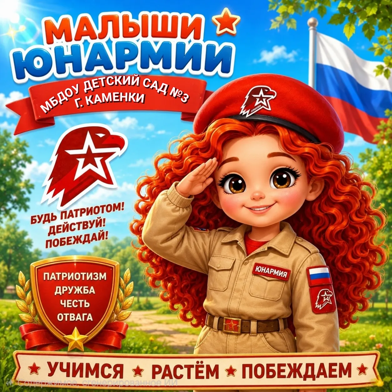 #детскийсад3каменка💯#малышиюнармии