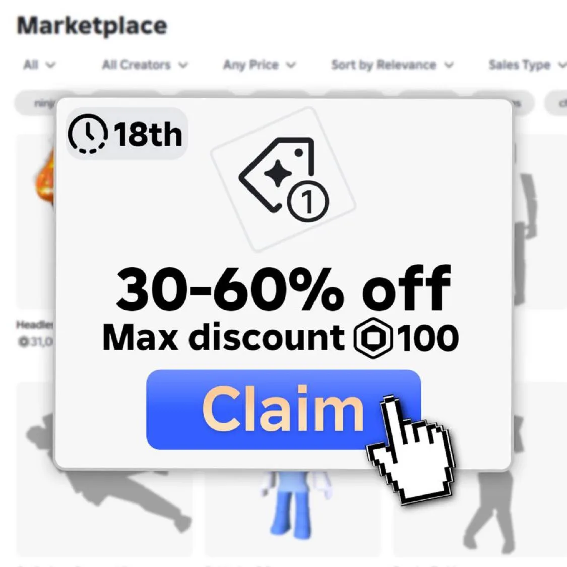 💰 В Roblox раздают скидки до 60% на Robux