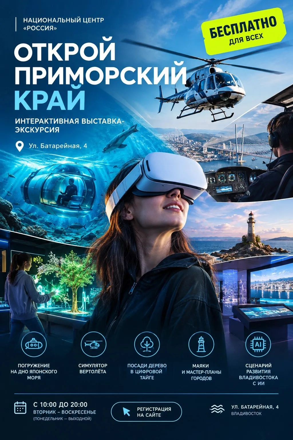 🤯 Как бесплатно улететь на вертолёте и опуститься на дно океана, не выезжая со Спортив...