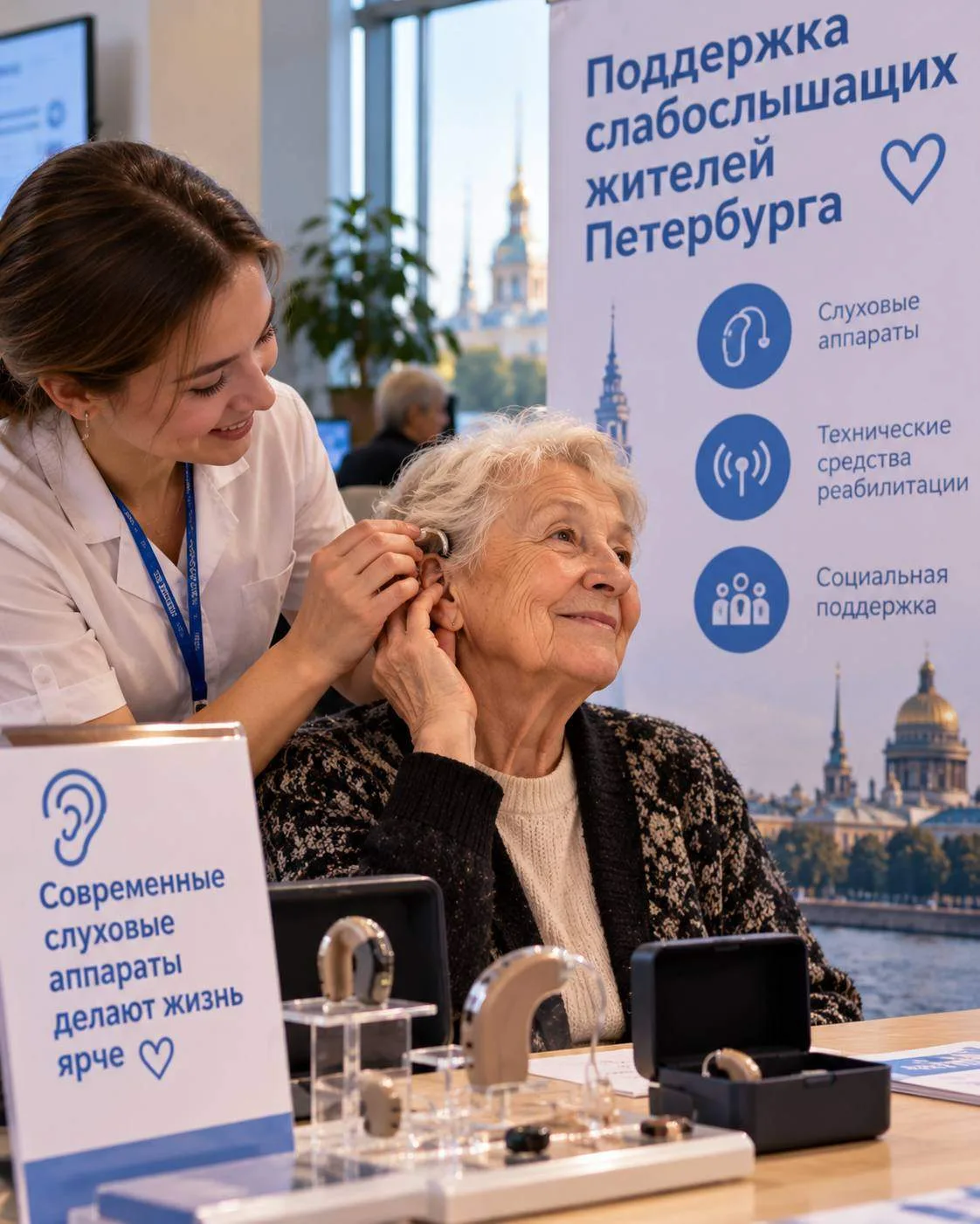 ♿ Петербург — почти 102 млн рублей направили на помощь слабослышащим