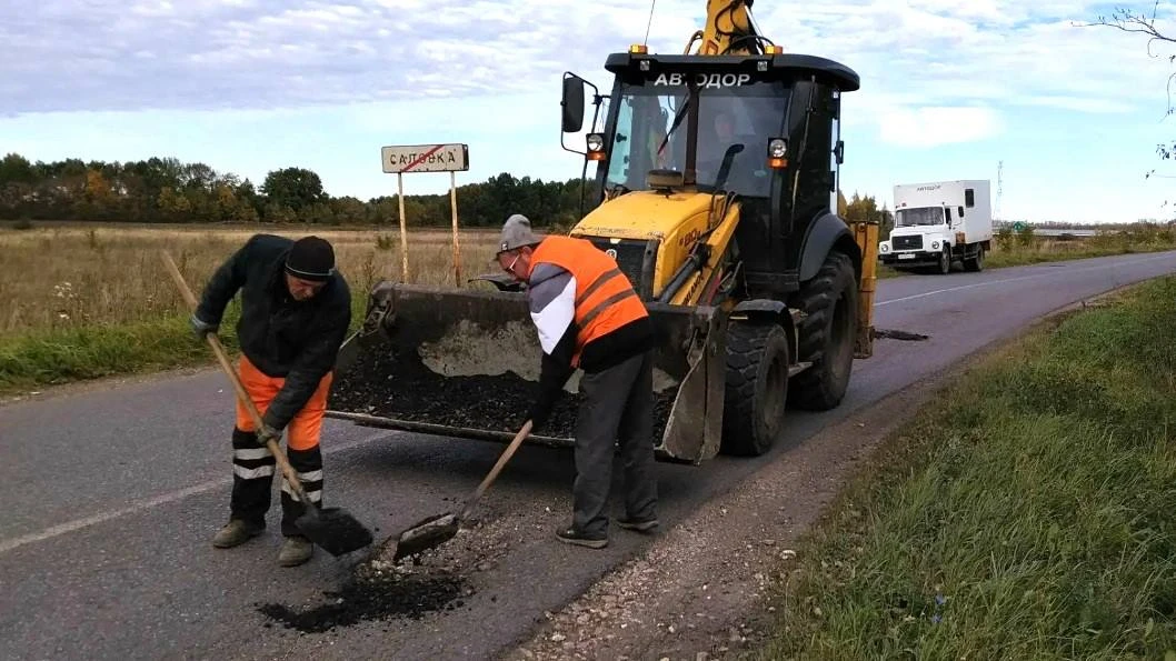 🚧Между Саловкой и Смольково отремонтировали дорогу
