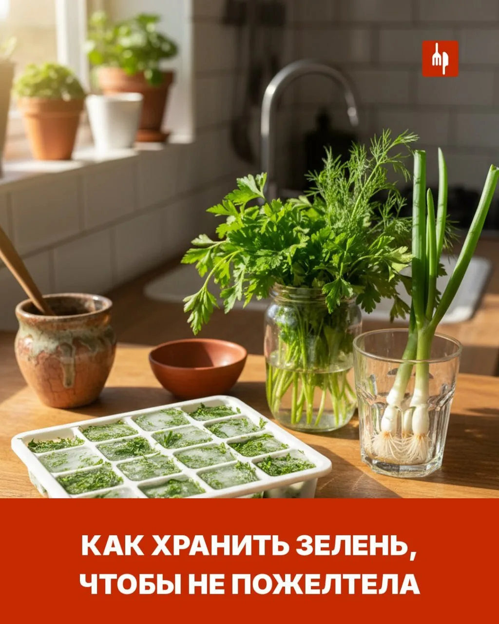 Лайфхак: как хранить зелень, чтобы она не испортилась